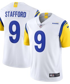 Matthew Stafford Los Angeles Rams Alternate Vapor Limited Jersey White Nfl