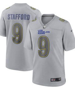 Matthew Stafford Los Angeles Rams Atmosphere Fashion Game Jersey - Gray Nfl