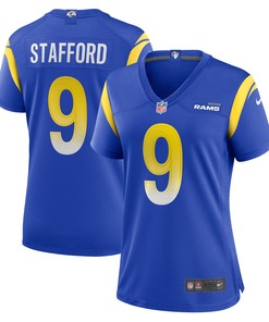 Matthew Stafford Los Angeles Rams Womens Player Game Jersey Royal Nfl