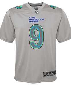 Matthew Stafford Los Angeles Rams Youth Atmosphere Game Jersey - Gray