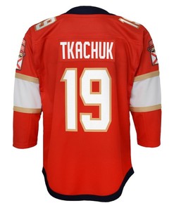 Matthew Tkachuk 19 Florida Panthers Youth 2023 Stanley Cup Final Home Jersey - Red