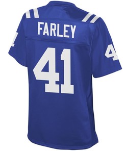 Matthias Farley Indianapolis Colts Nfl Pro Line Womens Player Jersey - Royal