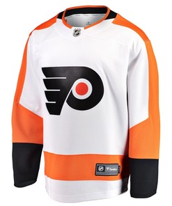 Matvei Michkov #17 Philadelphia Flyers 2023 NHL Draft Away Men Jersey - Orange/White