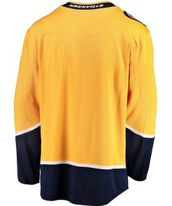 Matvei Michkov #19 Nashville Predators 2023 NHL Draft Home Men Jersey - Yellow