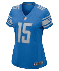 Maurice Alexander Detroit Lions Women's Player Game Jersey - Blue