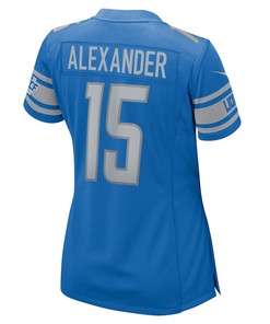 Maurice Alexander Detroit Lions Women's Player Game Jersey - Blue