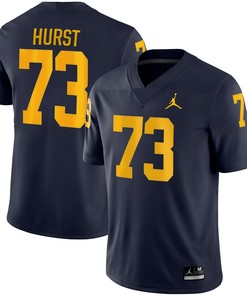 Maurice Hurst Michigan Wolverines Jordan Brand Game Jersey - Navy Ncaa