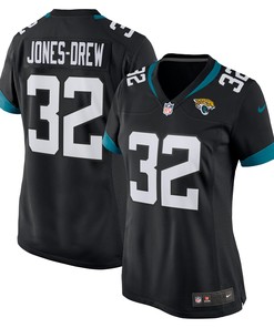 Maurice Jones-drew Jacksonville Jaguars Womens Game Retired Player Jersey - Black Nfl
