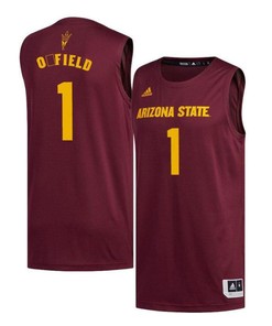 Maurice OField 1 Arizona State Sun Devils Basketball Men Jersey - Maroon