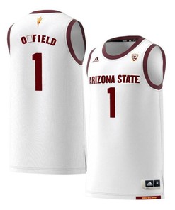 Maurice OField 1 Arizona State Sun Devils Retro Basketball Men Jersey - White