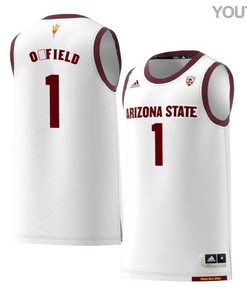 Maurice OField 1 Arizona State Sun Devils Retro Basketball Youth Jersey - White