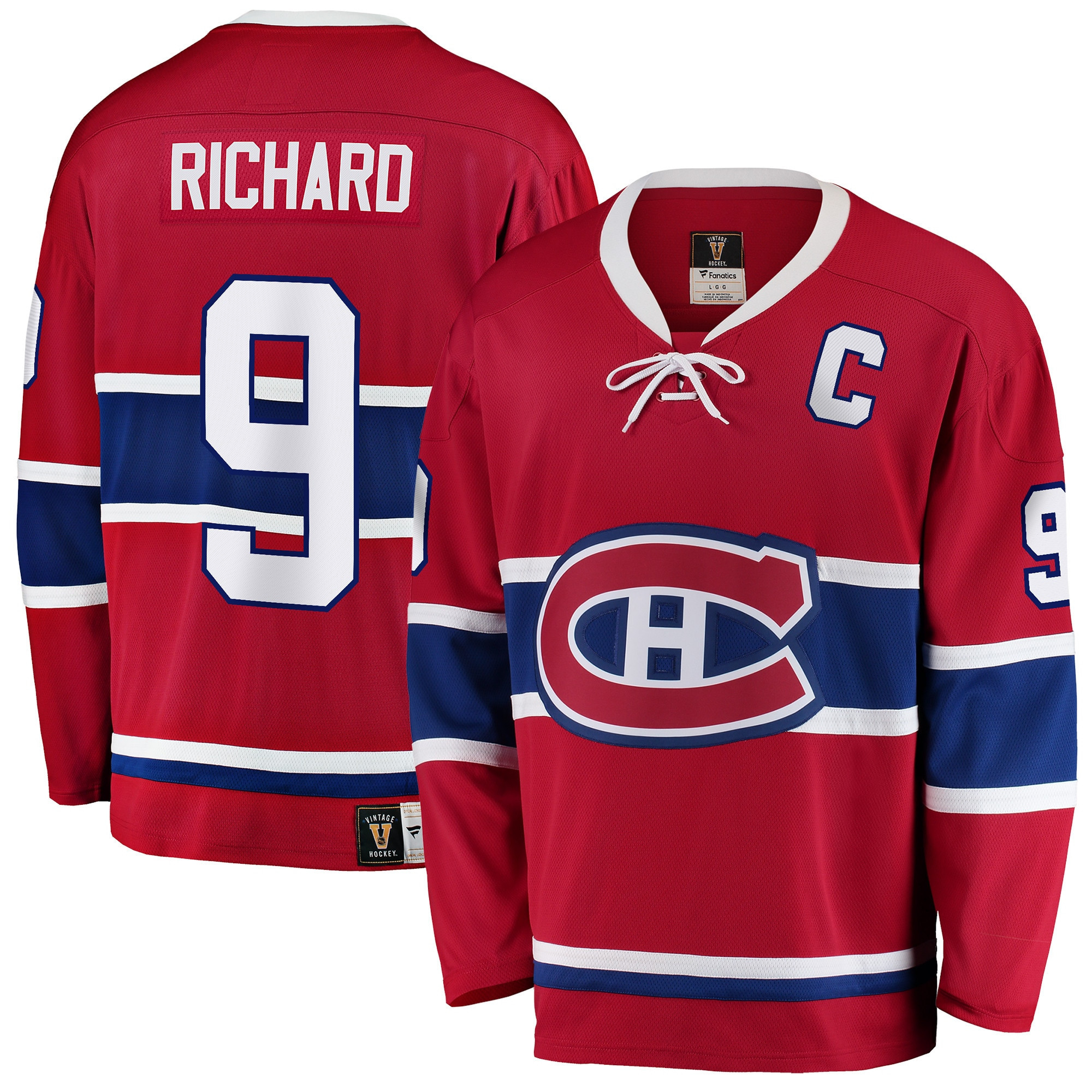 Maurice Richard Montreal Canadiens Fanatics Branded Premier Breakaway Retired Player Jersey - Red Nhl