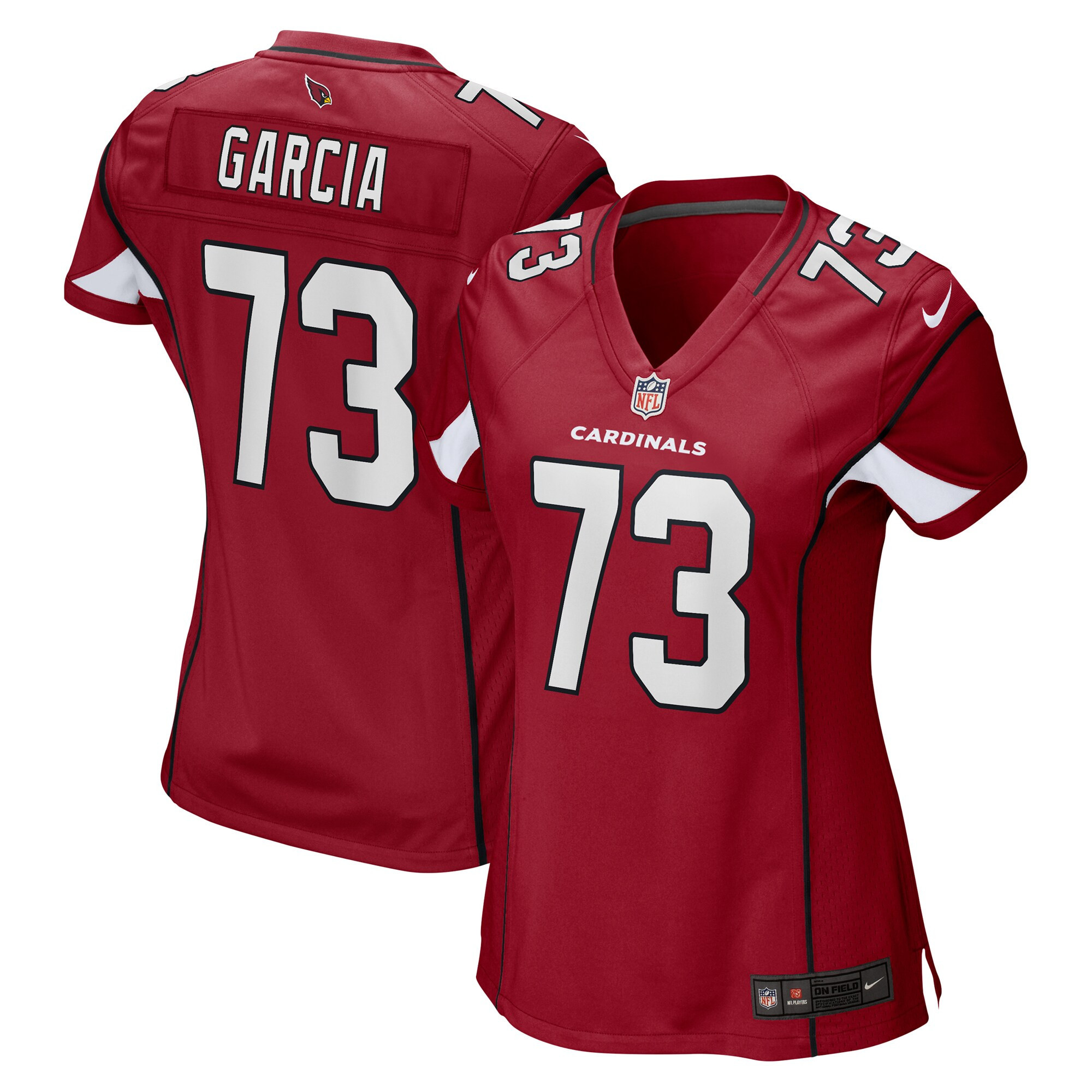 Max Garcia Arizona Cardinals Womens Game Jersey - Cardinal Nfl
