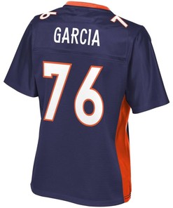 Max Garcia Denver Broncos Nfl Pro Line Womens Alternate Player Jersey - Navy