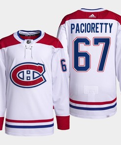 Max Pacioretty 67 Carolina Hurricanes White Jersey 2022-23 Pro Away PrimeGreen