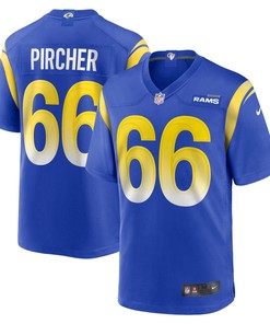 Max Pircher Los Angeles Rams Game Jersey - Royal Nfl