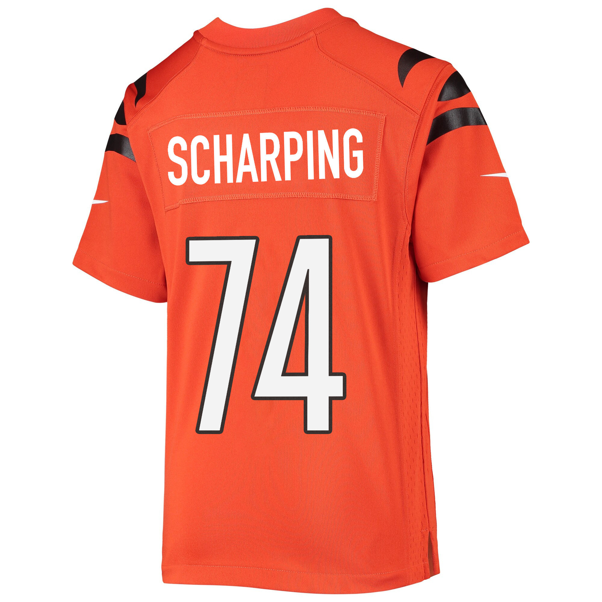 Max Scharping 74 Cincinnati Bengals Super Bowl LVII Champions Youth Alternate Game Jersey - Black