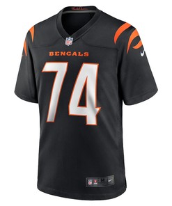 Max Scharping Cincinnati Bengals Game Player Jersey - Black