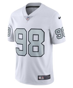 Maxx Crosby 98 Las Vegas Raiders Alternate Vapor Limited Jersey - White