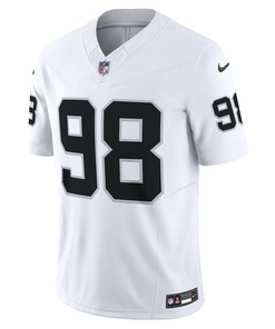 Maxx Crosby 98 Las Vegas Raiders Vapor F.U.S.E. Limited Jersey - White