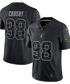 Maxx Crosby Las Vegas Raiders RFLCTV Limited Jersey - Black
