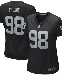 Maxx Crosby Las Vegas Raiders Womens Game Jersey - Black Nfl