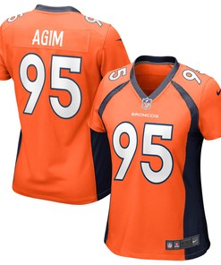 Mctelvin Agim Denver Broncos Womens Game Jersey - Orange Nfl