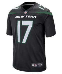 Mecole Hardman 17 New York Jets Alternate Game Men Jersey - Stealth Black