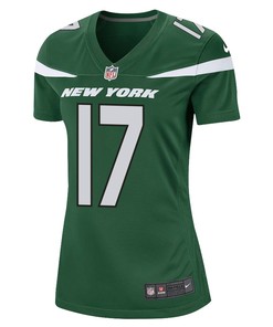 Mecole Hardman 17 New York Jets Game Women Jersey - Green