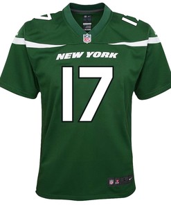 Mecole Hardman 17 New York Jets Game Youth Jersey - Green