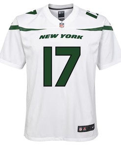 Mecole Hardman 17 New York Jets Game Youth Jersey - White