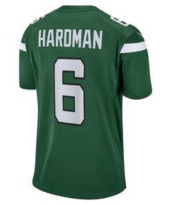 Mecole Hardman 6 New York Jets Game Jersey - Gotham Green