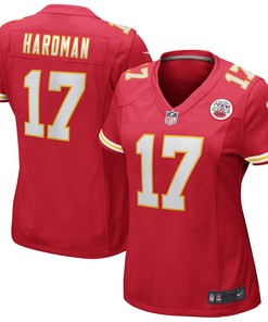 Mecole Hardman Kansas City Chiefs Womens Game Jersey - Red Nfl