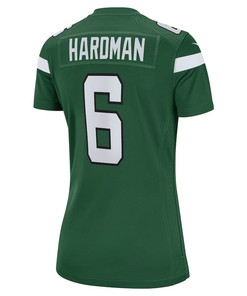Mecole Hardman New York Jets Women's Player Game Jersey - Gotham Green
