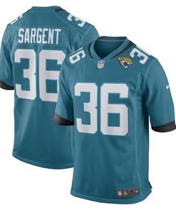 Mekhi Sargent Jacksonville Jaguars Game Player Jersey - Teal