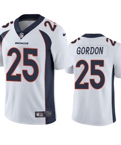 Melvin Gordon Denver Broncos 25 White Vapor Limited Jersey