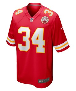 Melvin Gordon III 34 Kansas City Chiefs Home Game Player Jersey - Red