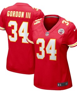 Melvin Gordon III Kansas City Chiefs Women's Home Game Player Jersey - Red