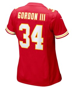 Melvin Gordon III Kansas City Chiefs Women's Home Game Player Jersey - Red