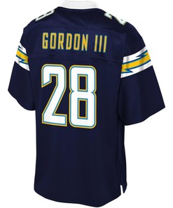 Melvin Gordon Iii Los Angeles Chargers Nfl Pro Line Team Color Player Jersey - Navy