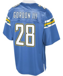 Melvin Gordon Los Angeles Chargers Nfl Pro Line Alternate Team Color Player Jersey - Powder Blue