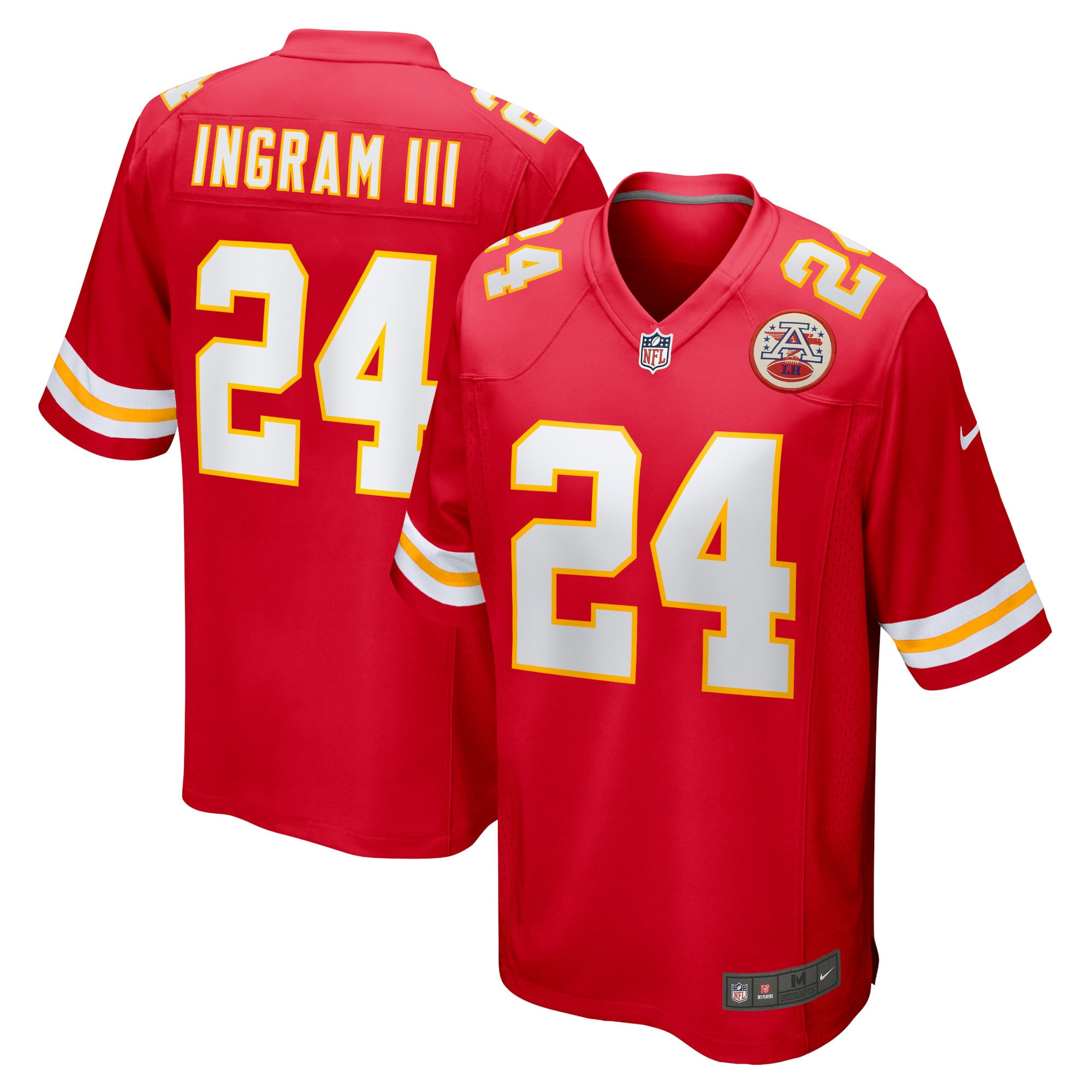 Melvin Ingram Iii Kansas City Chiefs Game Jersey - Red Nfl