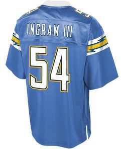 Melvin Ingram Los Angeles Chargers Nfl Pro Line Alternate Team Color Player Jersey - Powder Blue