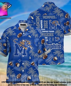 Memphis Tigers All Over Print Hawaiian Shirt New Gift for Summer