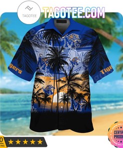 Memphis Tigers Aloha Hawaii Shirt
