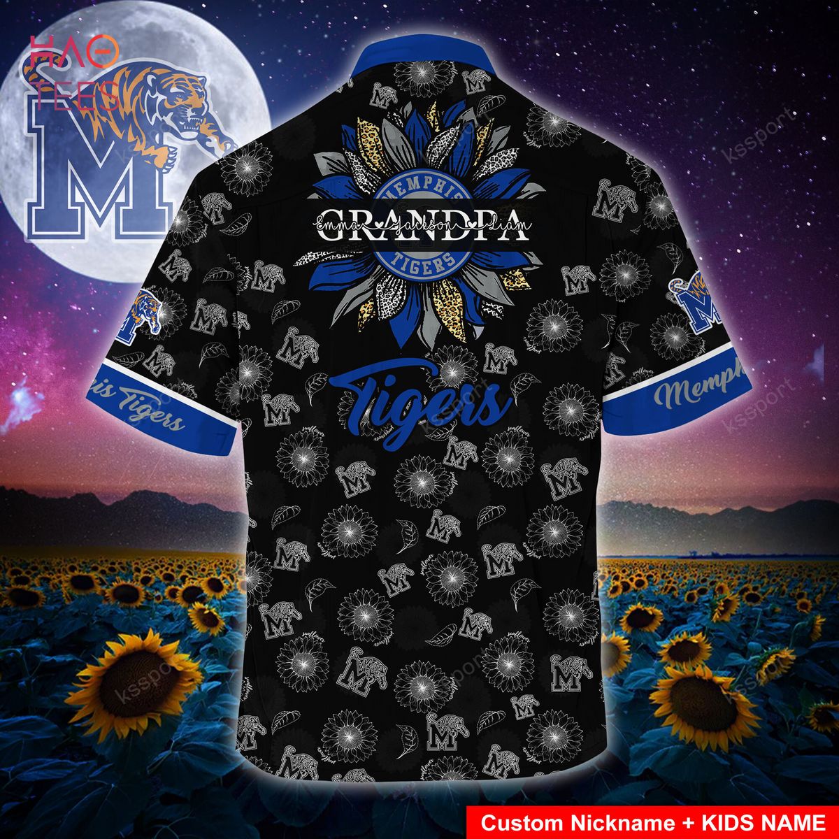 Memphis Tigers Hawaiian Shirt