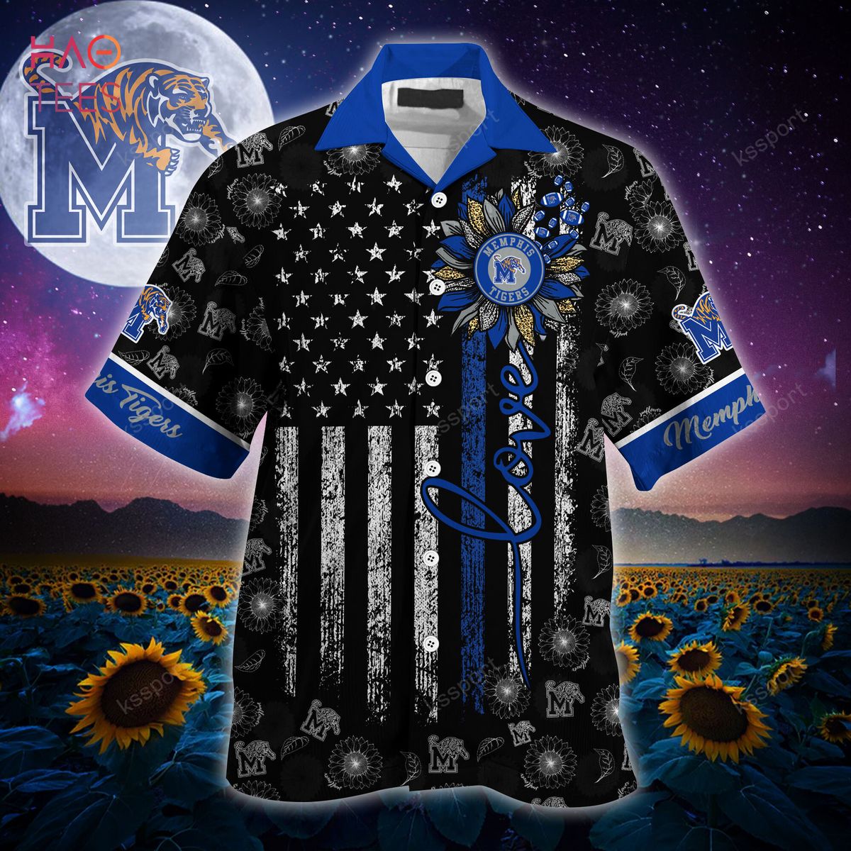 Memphis Tigers Hawaiian Shirt