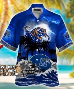 Memphis Tigers NCAA Best Hawaiian Shirt Ever- Customize Any Team Any League