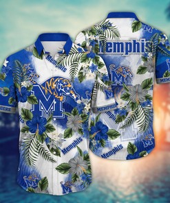 Memphis Tigers NCAA Flower Hawaii Shirt For Fans Ver 1