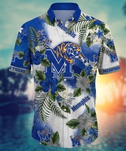Memphis Tigers NCAA Flower Hawaii Shirt For Fans Ver 1